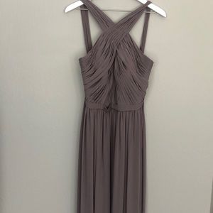 Watters Micah Style Bridesmaid Dress in Stone
